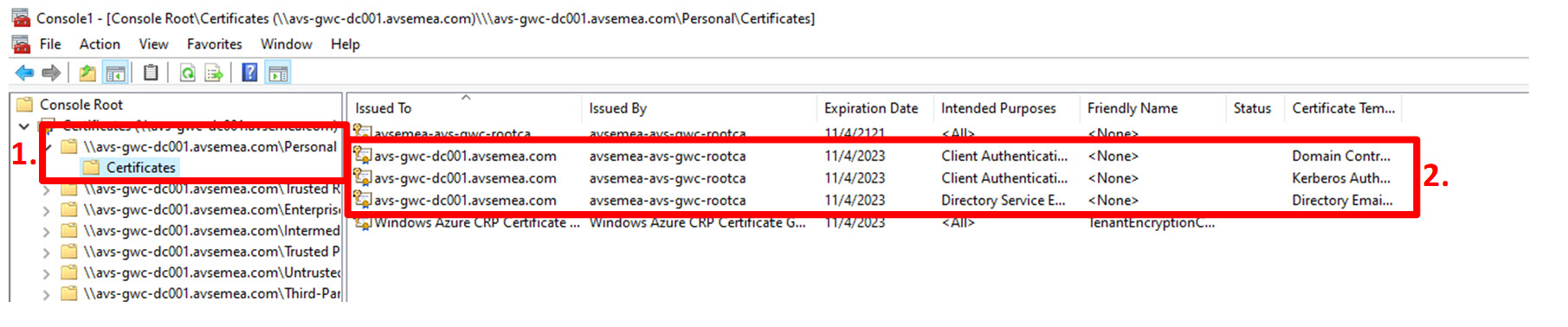 avs-gwc-dc001-certificates mmc
