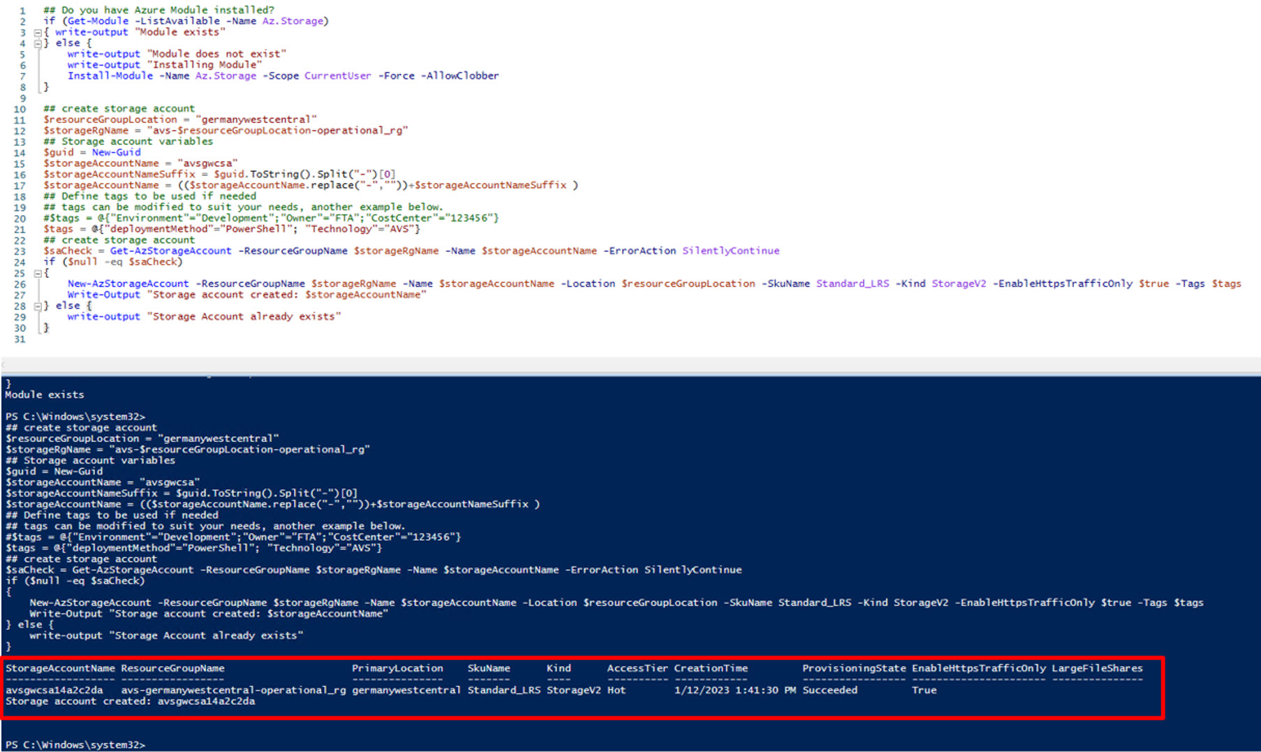 scripted-creation-of-storage-account